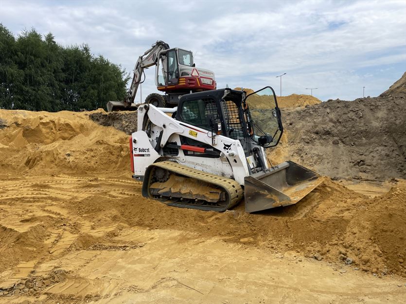 Szeroki zakres prac ziemnych - wykopy, niwelacje, zakładanie trawników , Roboty ziemne - Greenkop Wojciech Parzonka, Ruda Śląska